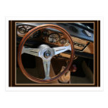 Behind the Wheel Postcard