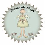 Behold the Angel Ornament Acrylic Cut Out
