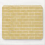 beige brick background mouse mat