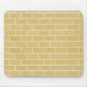 beige brick background mousepads