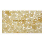 beige glass tiles business cards