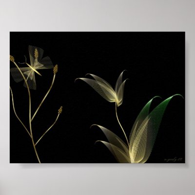 Beige on Black Posters by apipes29