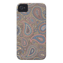 Beige Rose Paisley