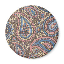 Beige Rose Paisley