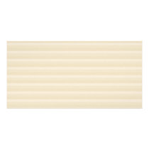 Beige Tan Colour Stripe Pattern. Personalised Photo Card