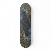 Beige, Yellow And Grey Texture Custom Skateboard
