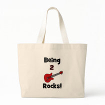 Being 2 Rocks!  with Guitar Tote Bag