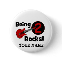 Being 2 Rocks! with Guitar Pins