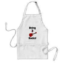 Being 3 Rocks! With Guitar Rockstar Rocker Apron