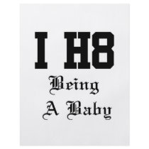 being a baby