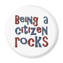 Being a Citizen Rocks magnets