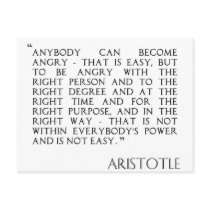 Being Angry postcard