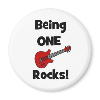 Being One (1) Rocks! by kustomkids