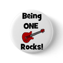 Being One Rocks! with Guitar Pin