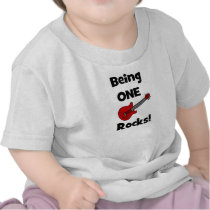 Being One Rocks! with Guitar T Shirt