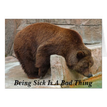 Being Sick Is A Bad Thing Cards