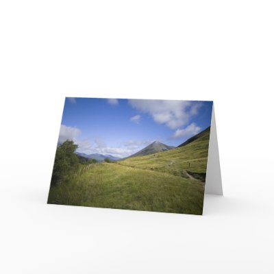 Beinn Dorain • Greeting Card by SabineSt