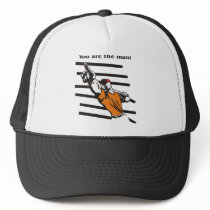 beisbol-you are the man product line mesh hat