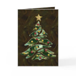 Bejeweled Christmas Tree Greeting Card