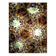 Bejeweled Kaleidescope 01 Post Card