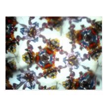 Bejeweled Kaleidescope 13 Post Card