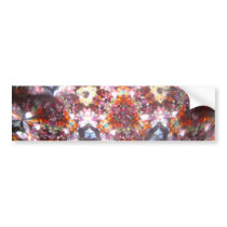 Bejeweled Kaleidescope for April Bumper Sticker