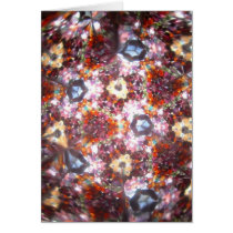 Bejeweled Kaleidescope for April Greeting Card