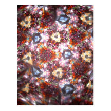 Bejeweled Kaleidescope for April Postcards