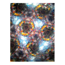 Bejeweled Kaleidescope for August Postcards