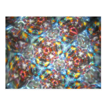 Bejeweled Kaleidescope for June Postcards