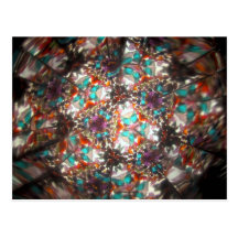 Bejeweled Kaleidescope for May Postcards