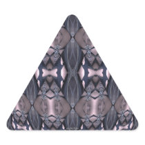Bejewelled Belly Kaleidoscope Mandala Triangle Sticker