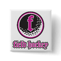Beka Field Hockey Pinback Buttons