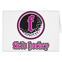 Beka Field Hockey Greeting Card