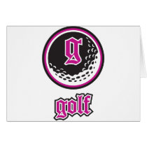 Beka Golf Greeting Card