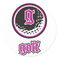 Beka Golf Round Stickers