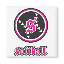 Beka Softball Magnets