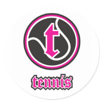 Beka Tennis Round Sticker
