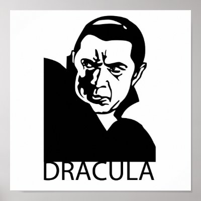 Bela Lugosi as Dracula Print by nuclearpunk