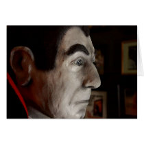 Bela Lugosi Mask Card