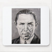 Bela Lugosi Mouse Pads
