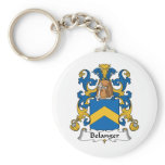 Belanger Family Crest Key Chains
