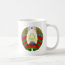 Belarus Coat of Arms detail Mug