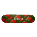 Belarus Waving Flag Skate Board Deck