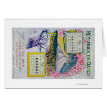 Belding Bros. Jewelers Advertisement Greeting Card