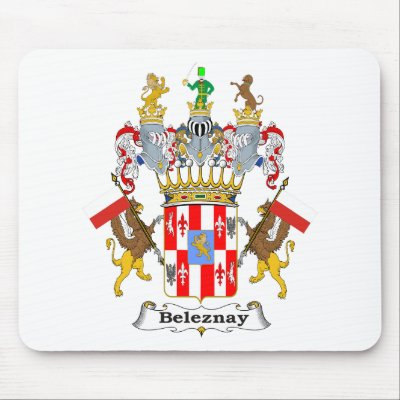 Beleznay Family Hungarian Coat of Arms by NemethArt