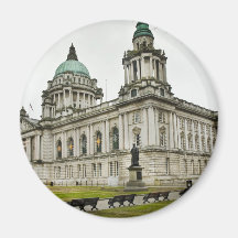 Belfast City Hall Refrigerator Magnet