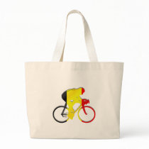 Belgian Cyclists from Belgium Bicyle Gear Tote Bag