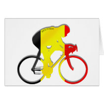 Belgian Cyclists from Belgium Bicyle Gear Cards