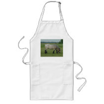 Belgian Draught   Horse-colour grey grazing Apron